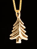 Small Christmas Tree - 14k Gold