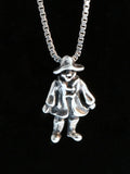 Classic Winnie the Pooh - Christopher Robin Charm - Silver