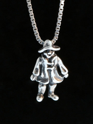 Classic Winnie the Pooh - Christopher Robin Charm - Silver
