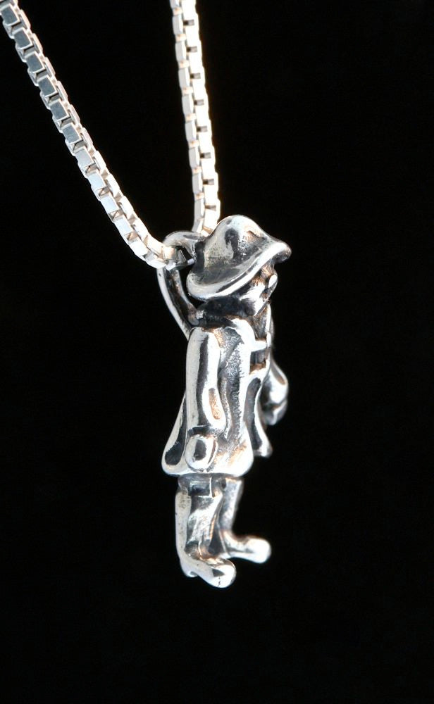Classic Christopher Robin Charm from Winnie the Pooh - Silver