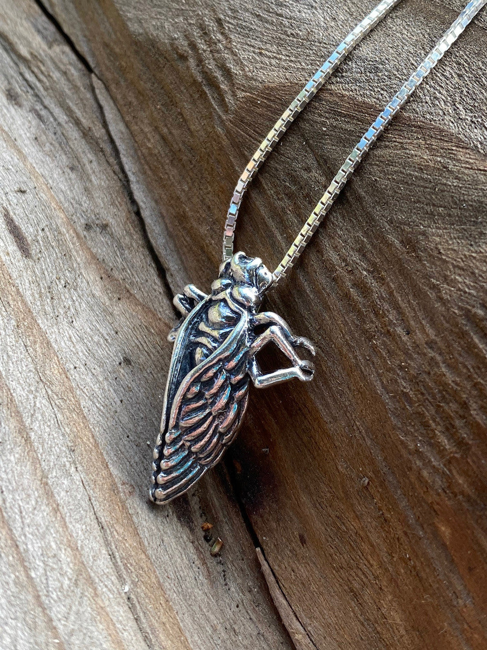 Cicada  Pendant Silver