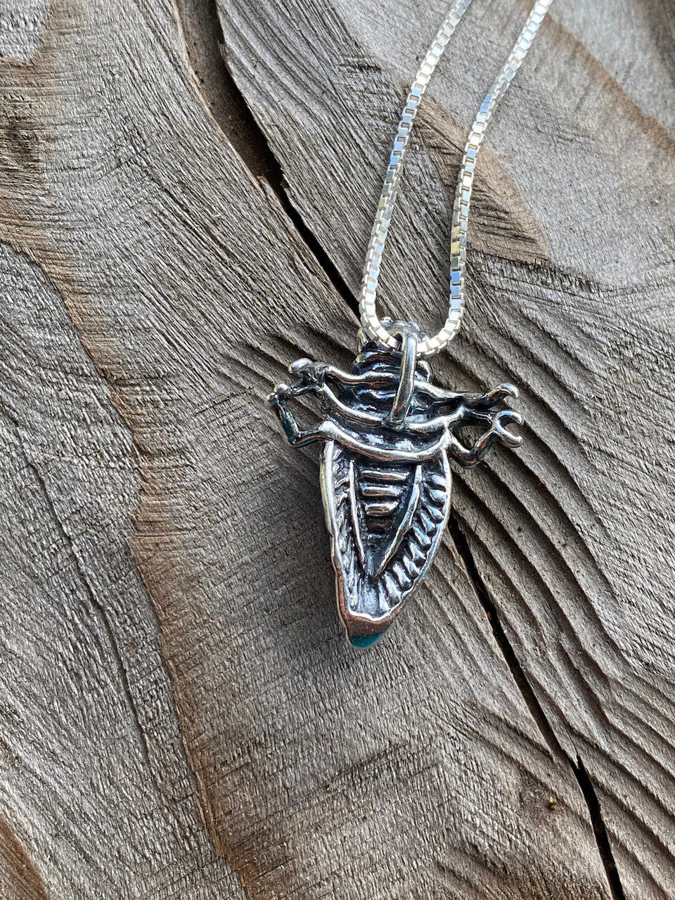 Cicada  Pendant Silver
