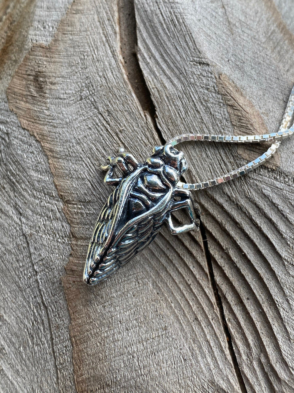 Cicada  Pendant Silver
