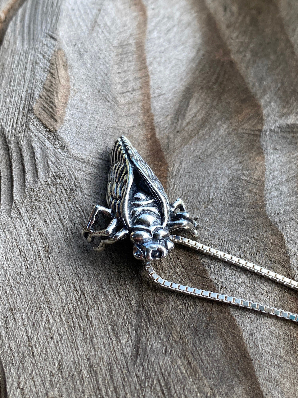 Cicada  Pendant Silver