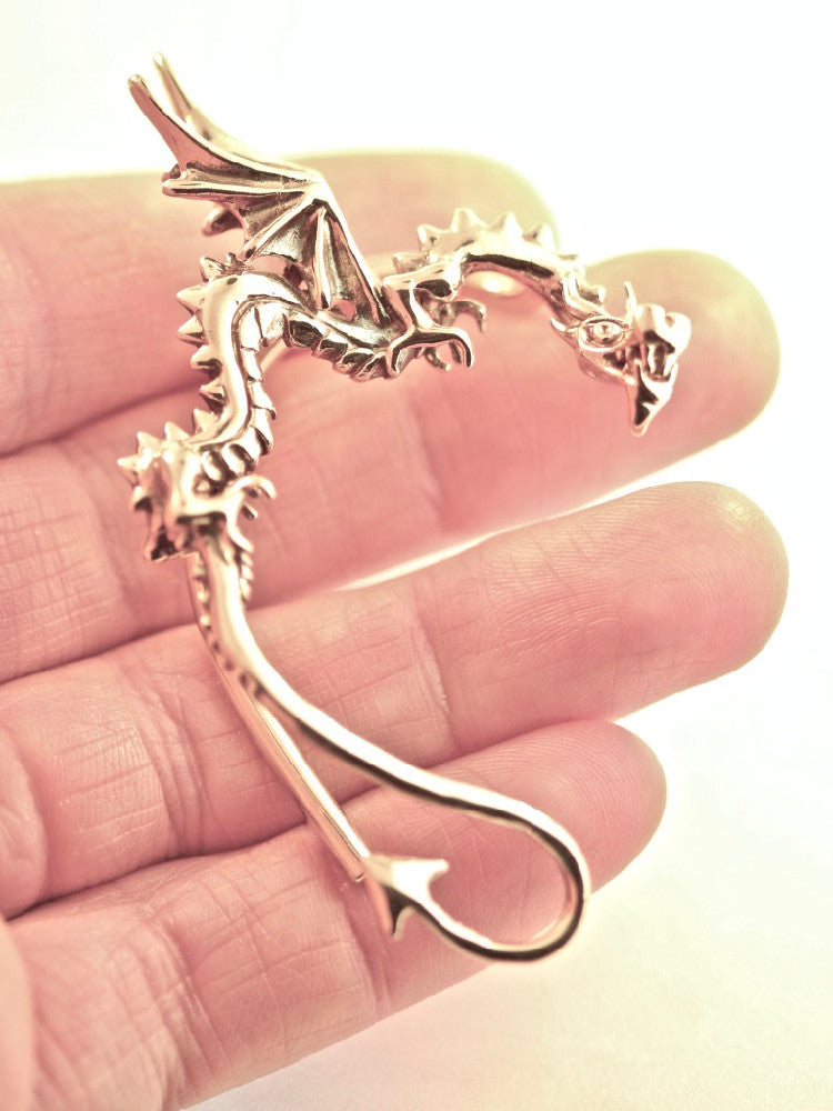 Classic Dragon Ear Wrap - 14K Gold