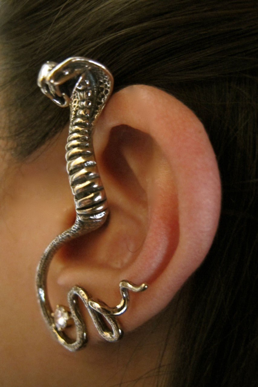Cobra Ear Wrap - Bronze