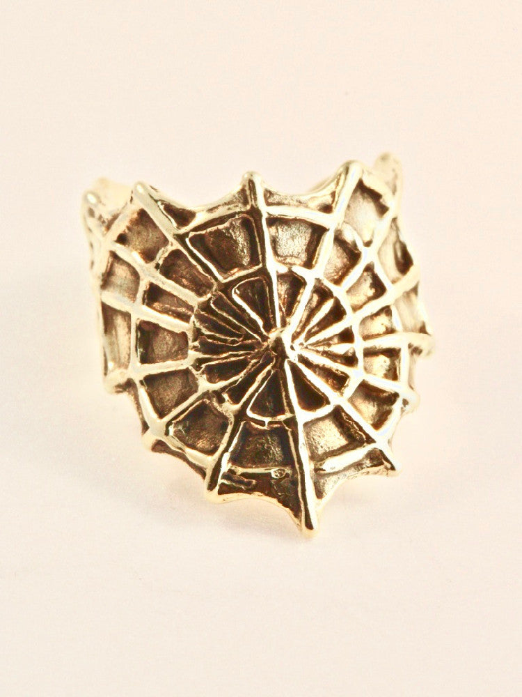 Cobweb Ear Cuff - 14K Gold