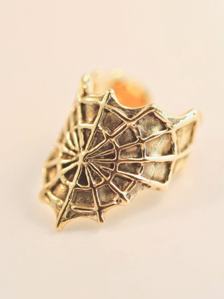 Cobweb Ear Cuff - 14K Gold