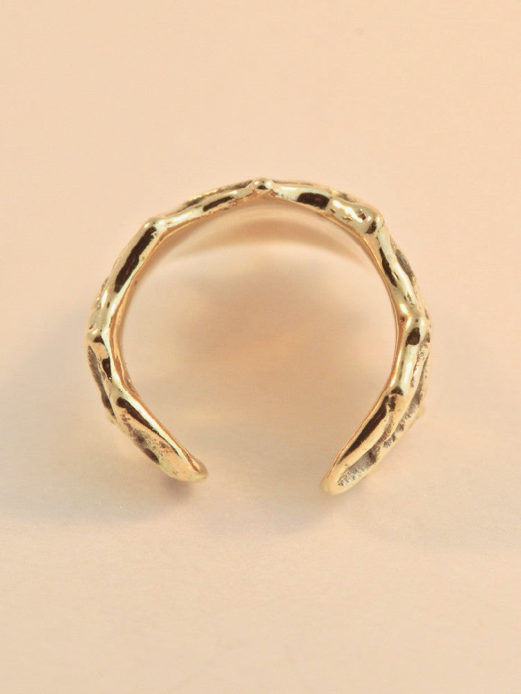 Cobweb Ear Cuff - 14K Gold