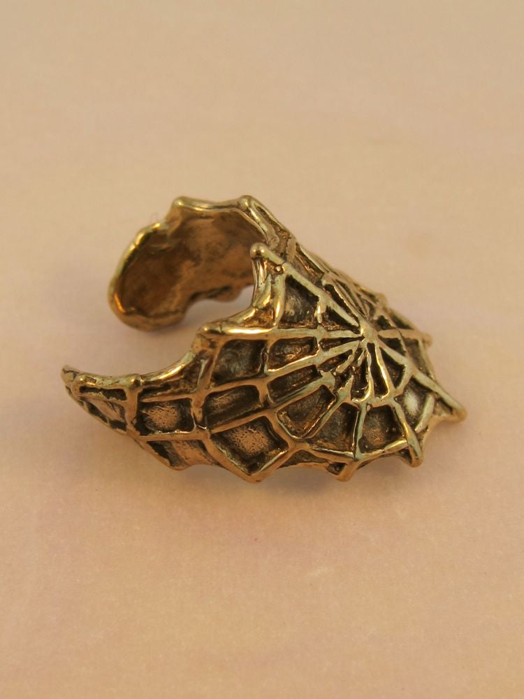 CobWeb Ear Cuff - Bronze