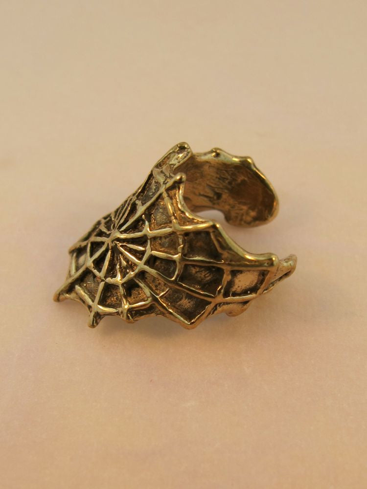 CobWeb Ear Cuff - Bronze