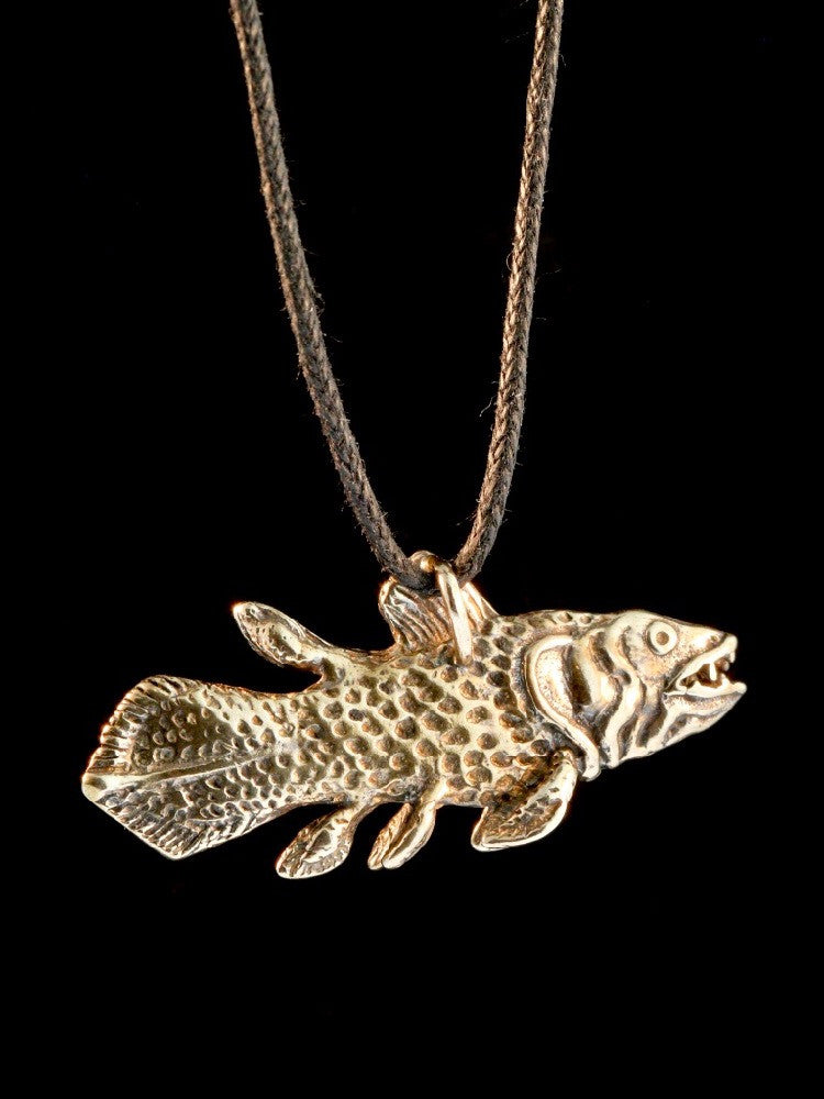 Coelacanth Charm - Bronze