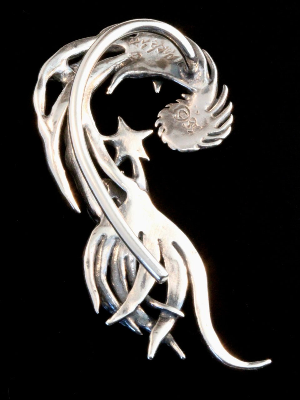 Comet Ear Wrap - Sterling Silver