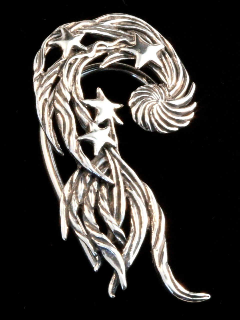 Comet Ear Wrap - Sterling Silver