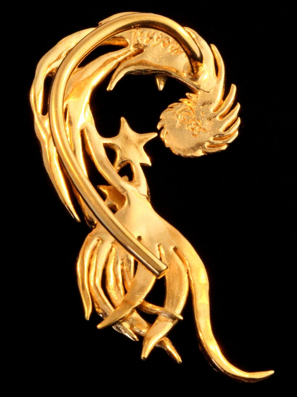 Comet Ear Wraps -Gold Vermeil