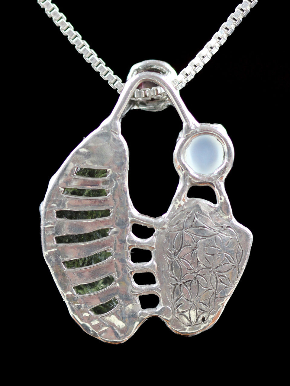 Cosmic Forest Pendant - Sterling Silver