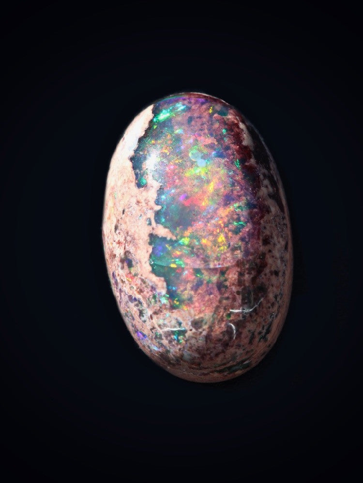 Cosmic - Mexican Matrix Fire Opal - 14.5 ct