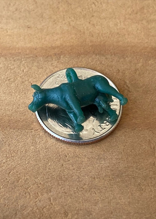 Abducted Cow Charm in Wax