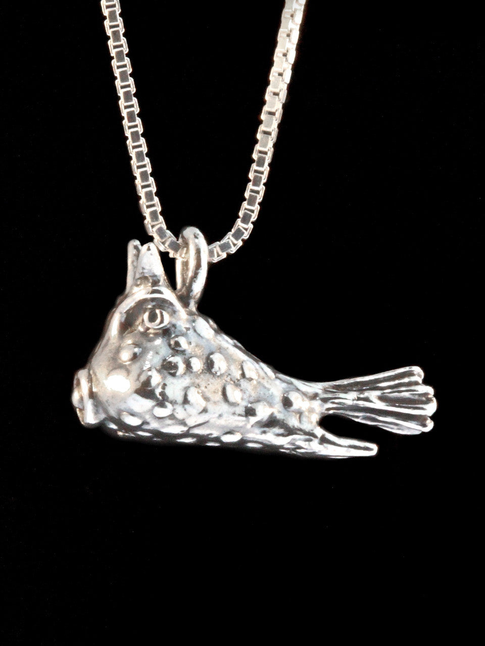Cowfish Charm - Silver
