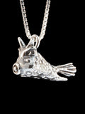 Cowfish Charm - Silver