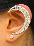 Crescent Ear Wrap - Sterling Silver