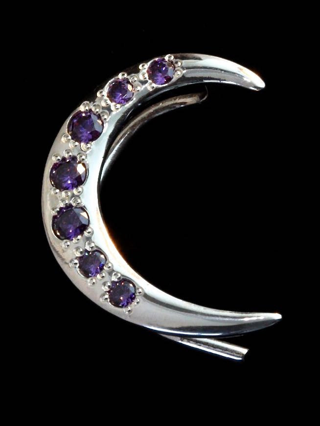 Right Crescent Ear Wrap with 7 CZ's