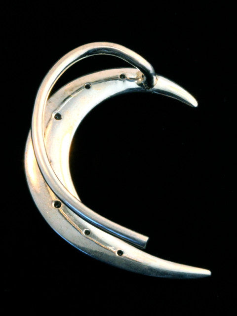 Crescent Ear Wrap with 7 CZ's