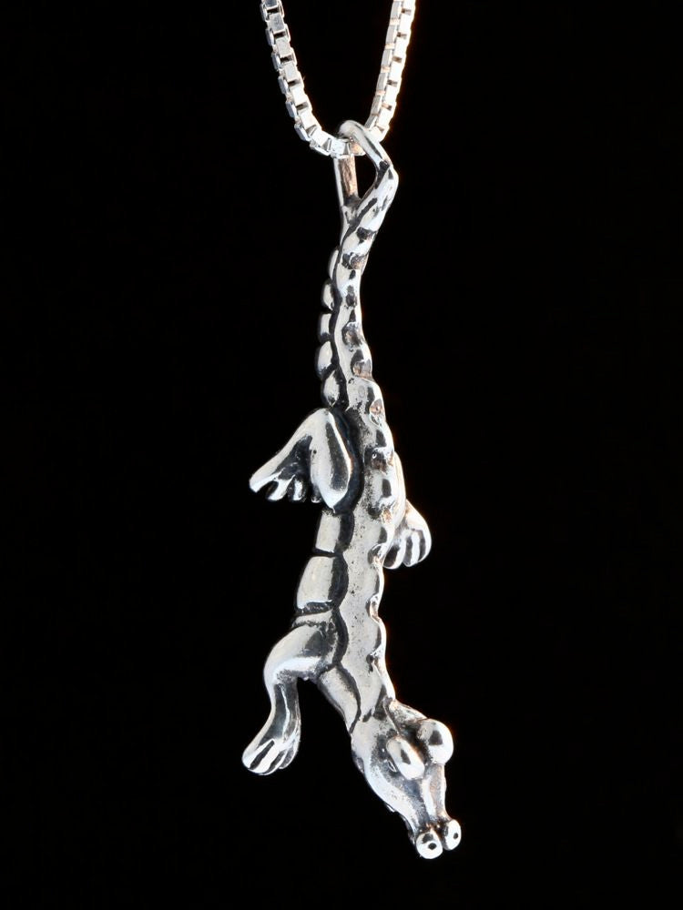 Classic Peter Pan - Crocodile Charm - Silver