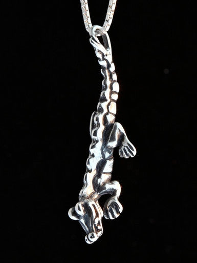 Classic Peter Pan - Crocodile Charm - Silver