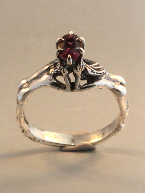 Crowning Lovers Ring with Garnet