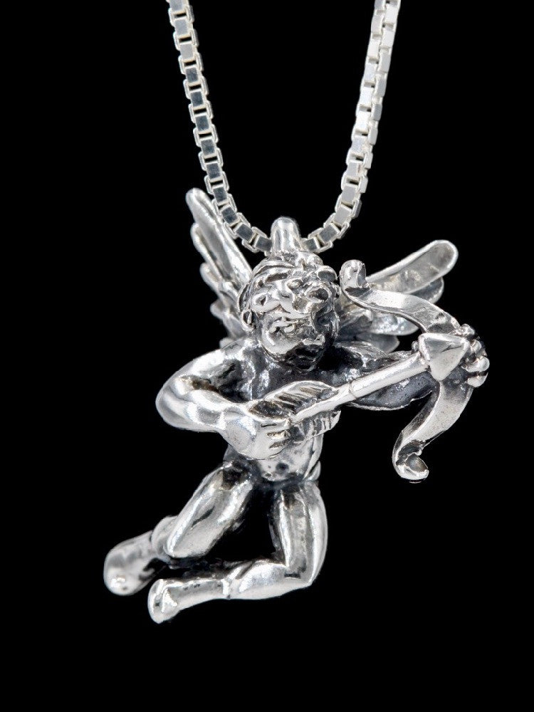 Cupid Charm in Sterling Silver