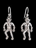 Cyclops Earrings in Silver