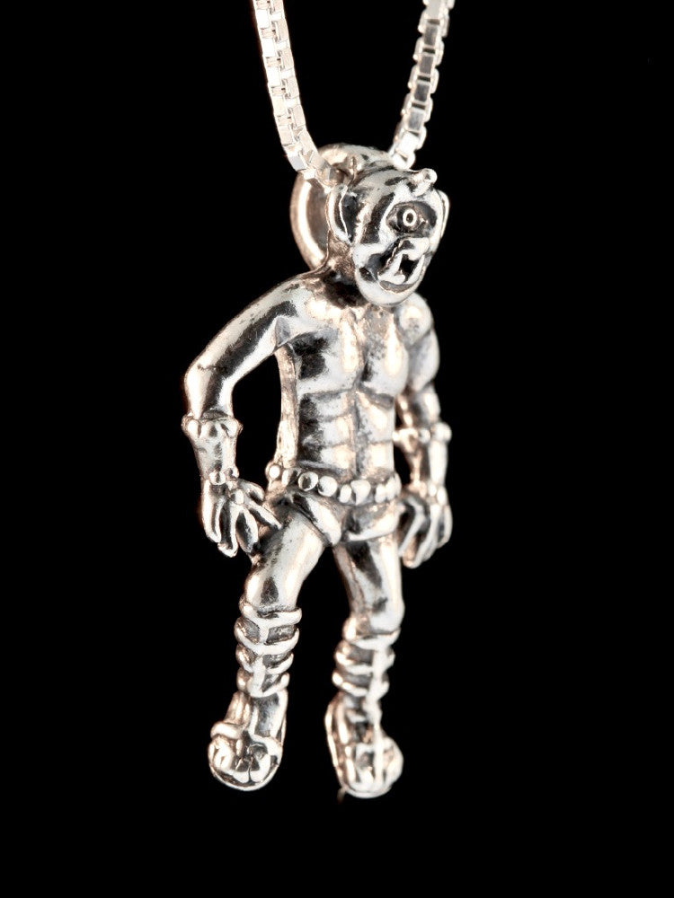 Cyclops Charm in Silver