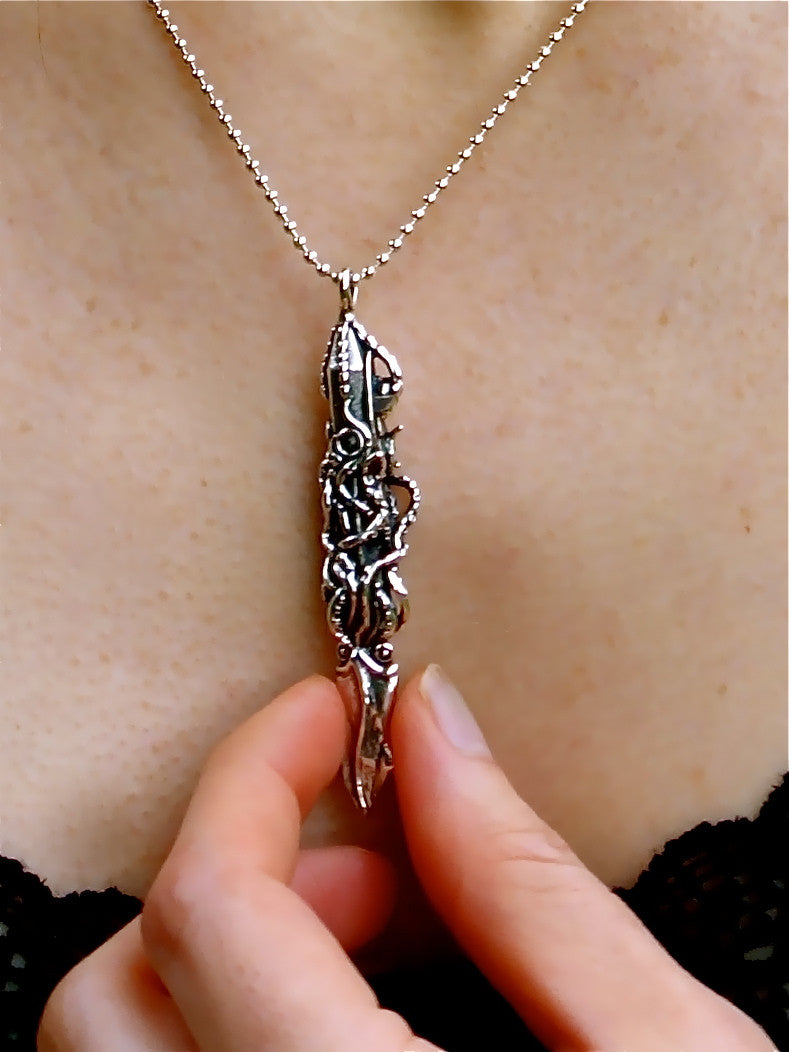 The Attack of the Nautilus Submarine Pendant - Silver