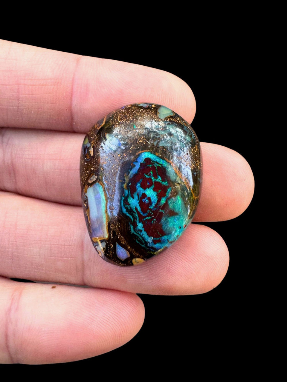 Dingo Oasis - Australian Koroit Opal - 52 ct