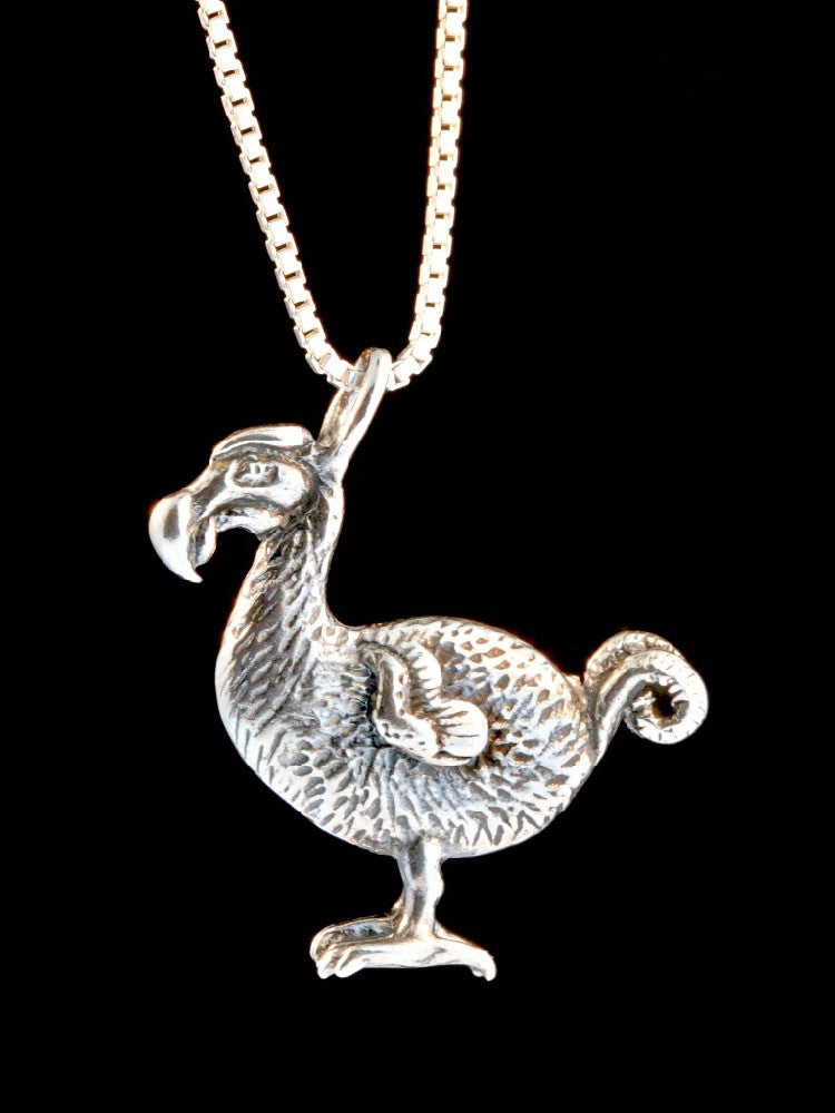 Dodo Bird Charm in Silver