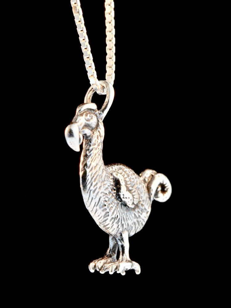 Dodo Bird Charm in Silver