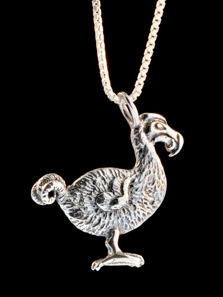 Dodo Bird Charm in Silver