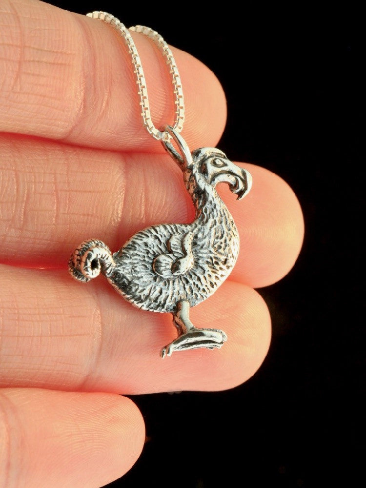 Dodo Bird Charm in Silver