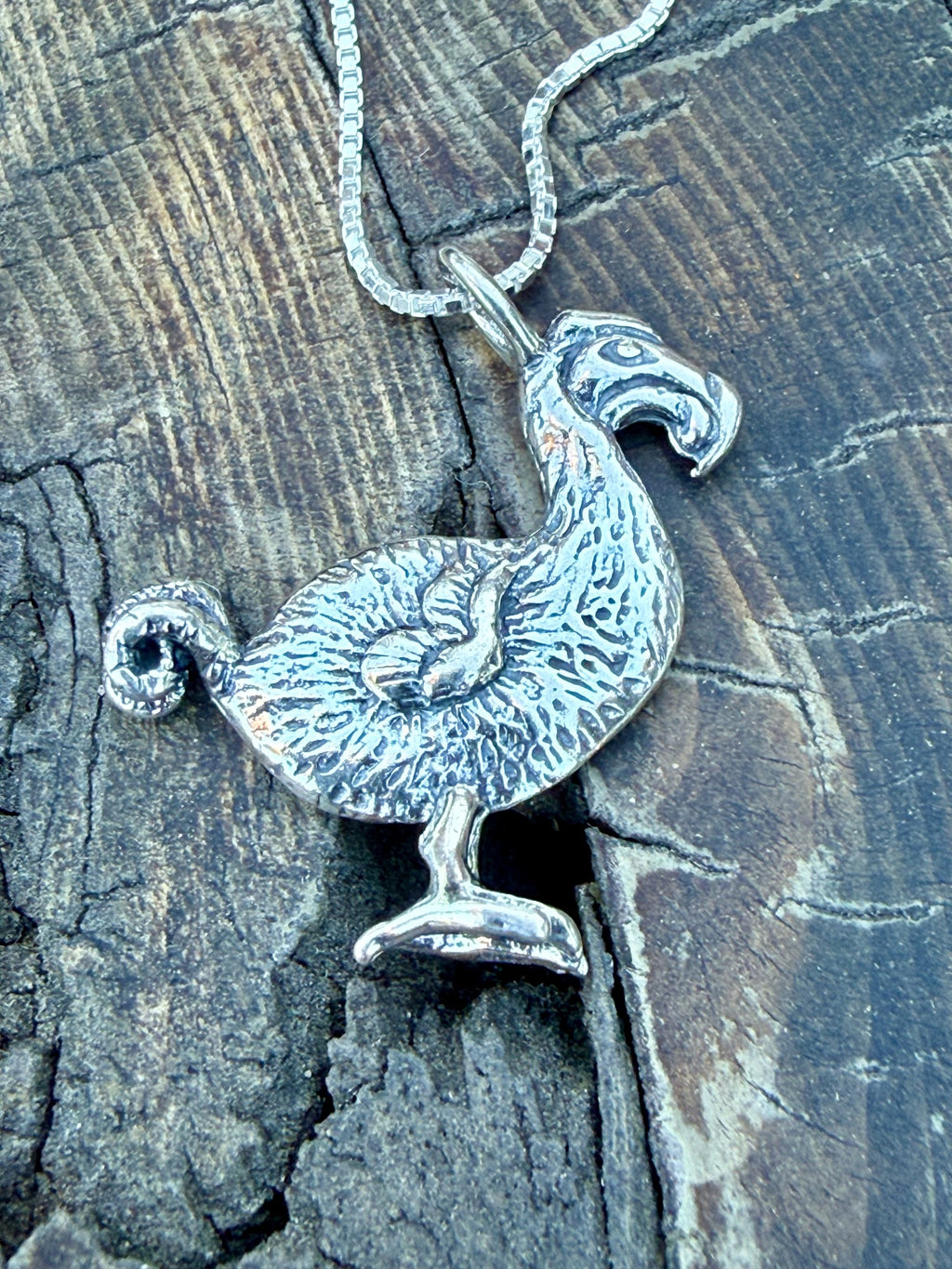 Dodo Bird Charm - Sterling Silver