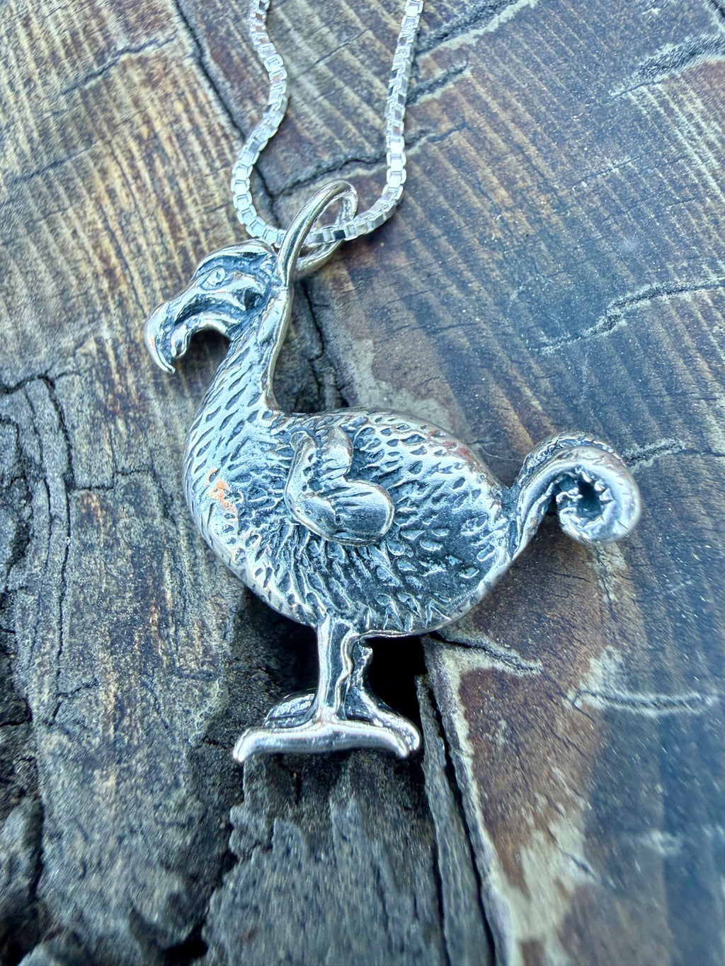 Dodo Bird Charm - Sterling Silver