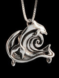 Dolphin Wave Pendant
