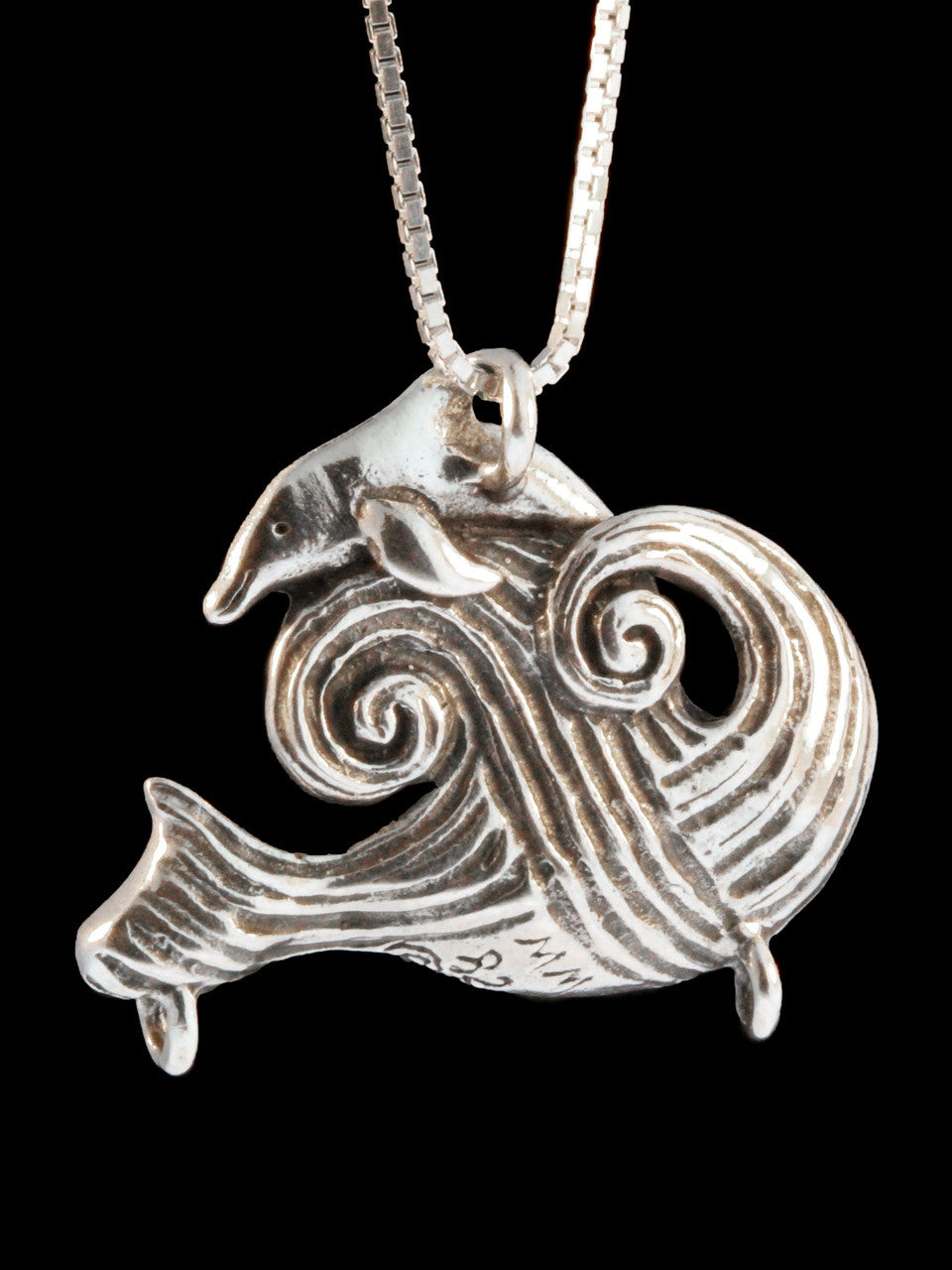 Dolphin Wave Pendant