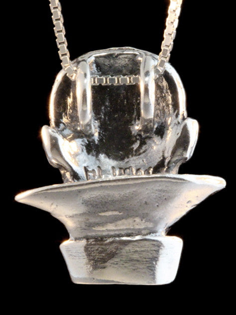 Dracula Vampier Pendant - Silver