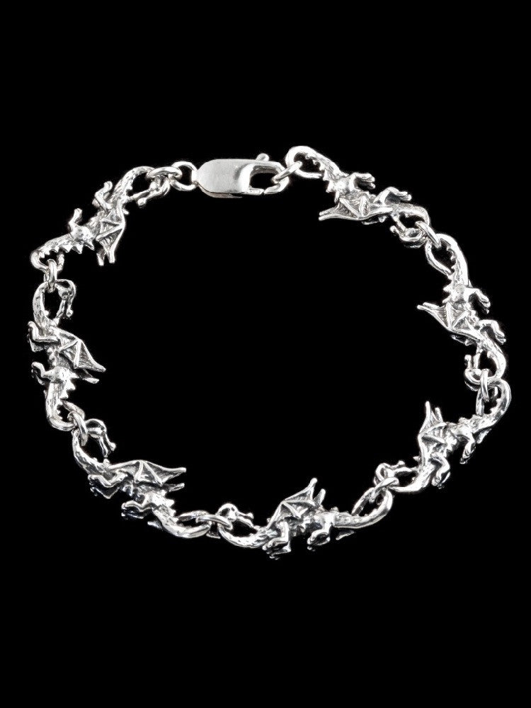 Dragon Bracelet in Silver