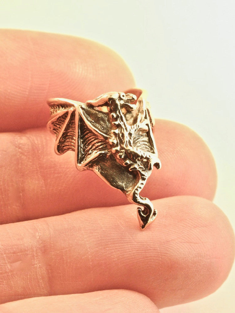Dragon Ear Chevron Cuff - 14K Gold
