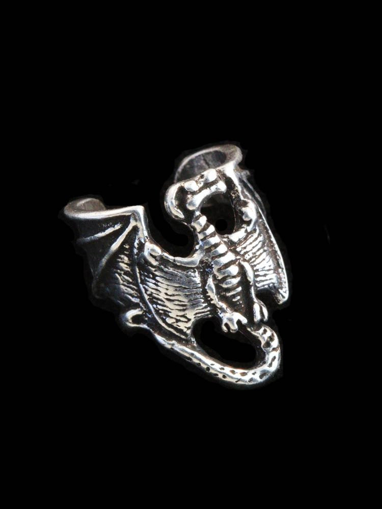 Pewter Dragon Ear Cuff