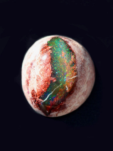 Dragon's Eye - Mexican Matrix Fire Opal - 22 ct