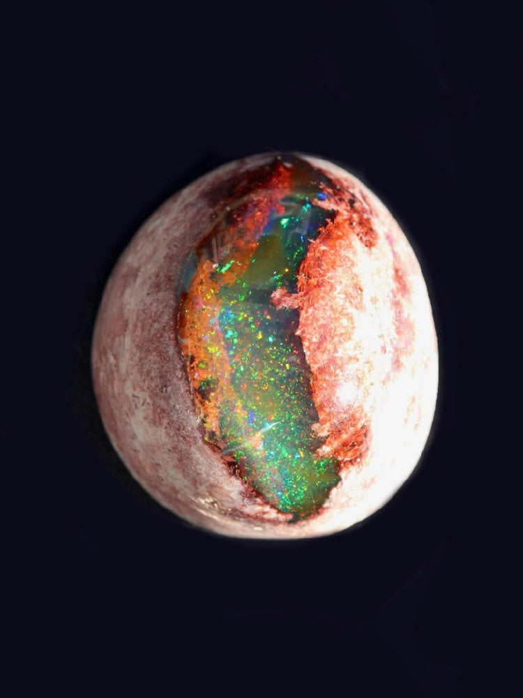 Dragon's Eye - Mexican Matrix Fire Opal - 22 ct