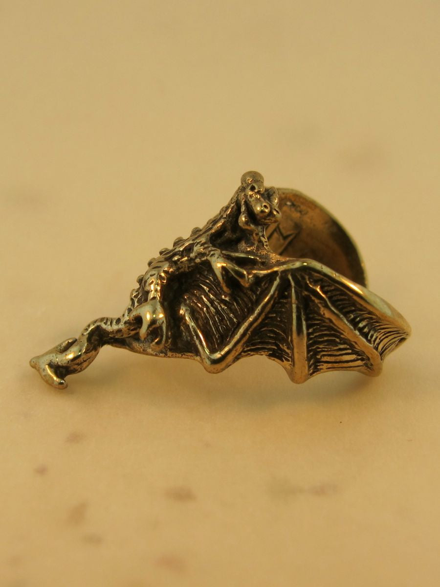 Dragon Ear Chevron Cuff in Bronze